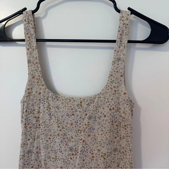 Aritzia Wilfred Floral Sleeveless Ruched Mini Dress Size XS Women’s *Stretchy - Picture 7 of 10